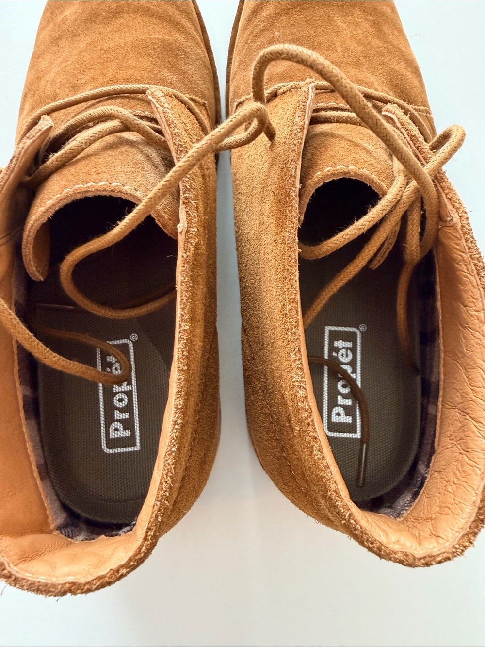 Propet Findley Men’s 11 Tan Suede Leather Chukka Desert Boots - Picture 8 of 10